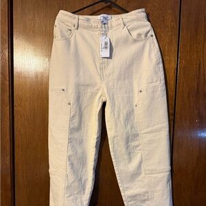 10 Crosby Derek Lam GALATEA STRETCH DENIM DOUBLE KNEE JEAN